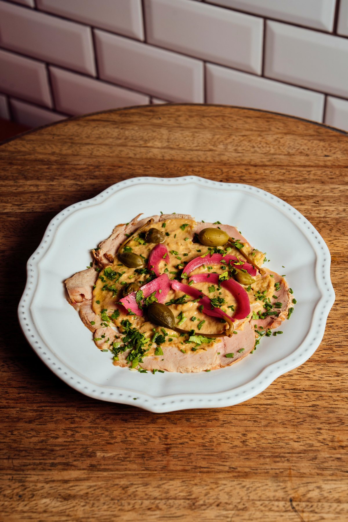 Vitello tonnato à la carte du B9 Pigalle